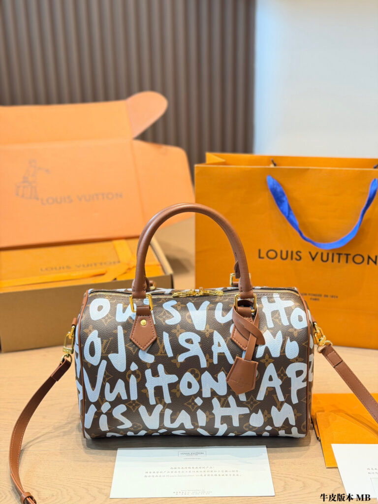 Louis Vuitton Leather Bag editorial product context 2