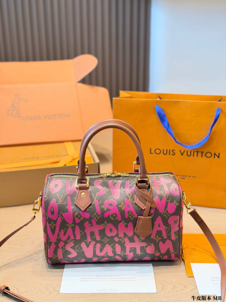 Louis Vuitton Leather Bag editorial product context 3