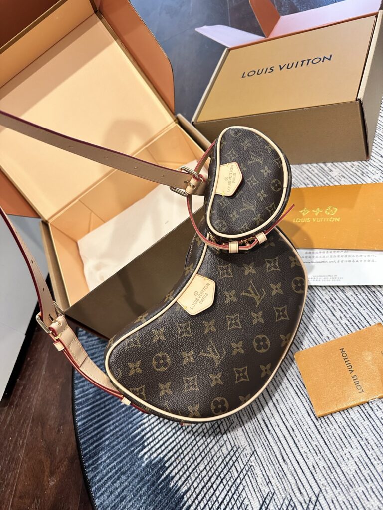 Louis Vuitton Leather Crossbody Bag editorial product context 3