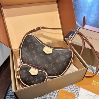 Louis Vuitton Leather Crossbody Bag