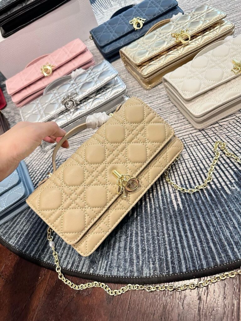 Dior Leather Clutch editorial product context 1