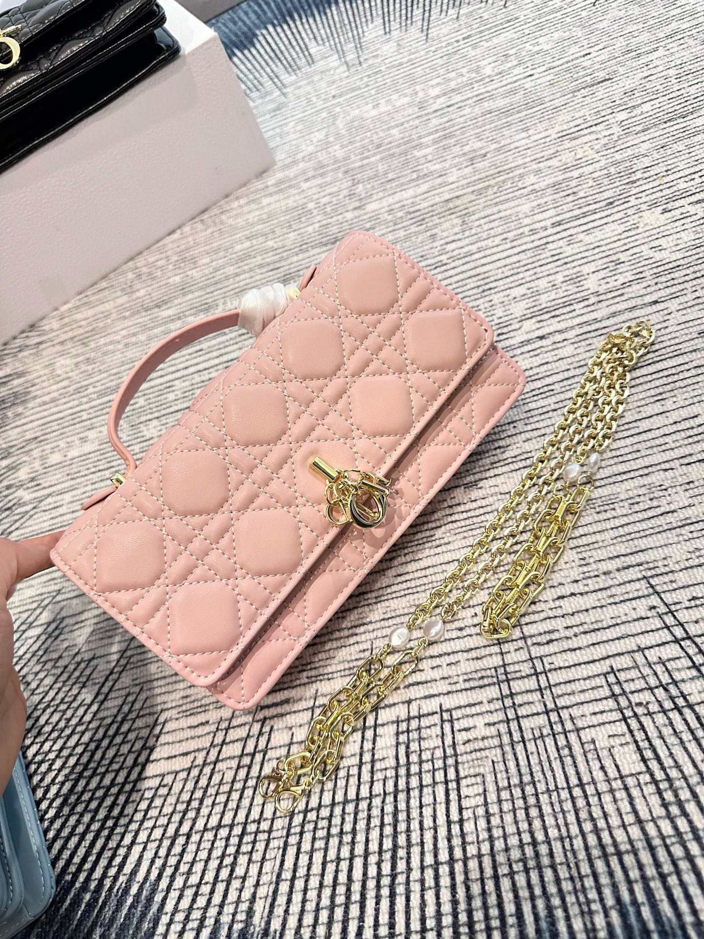 Dior Leather Clutch - Image 2