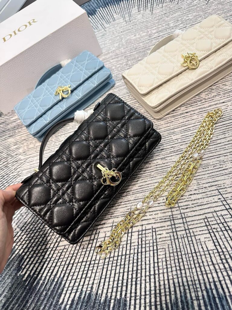 Dior Leather Clutch editorial product context 1