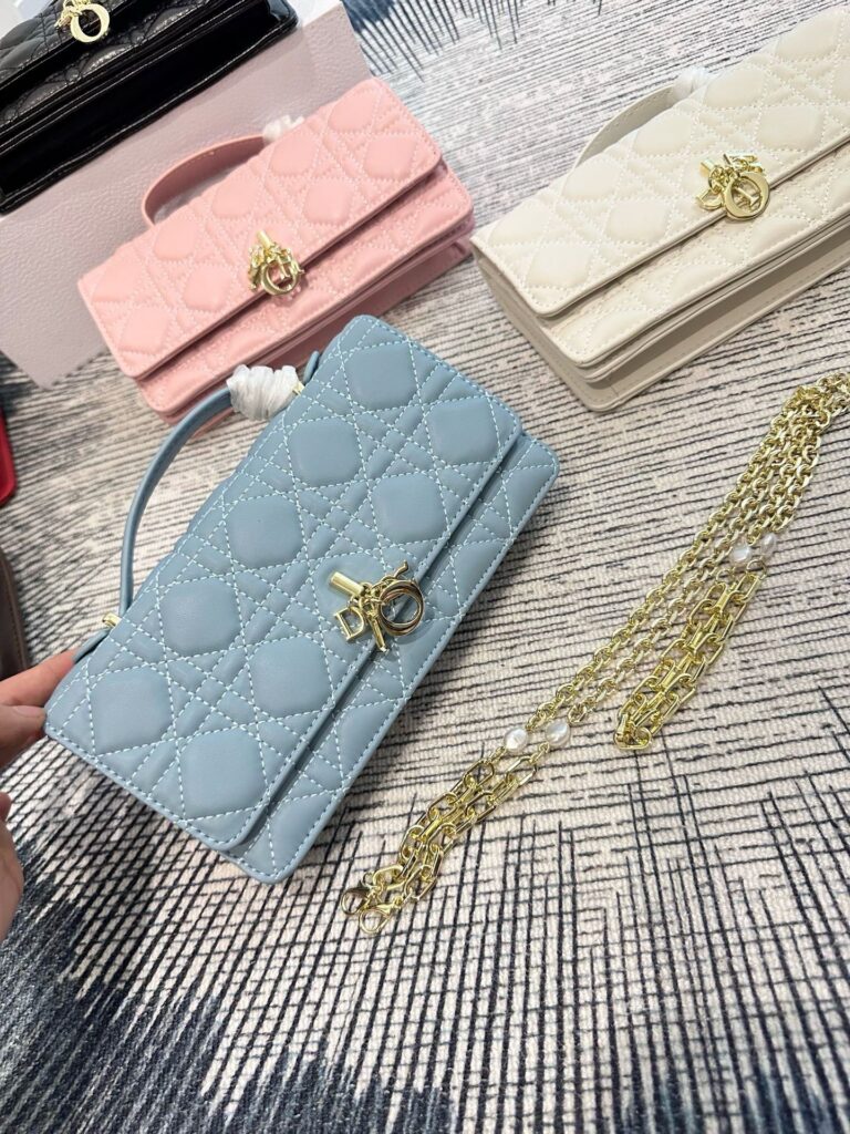 Dior Leather Clutch editorial product context 3