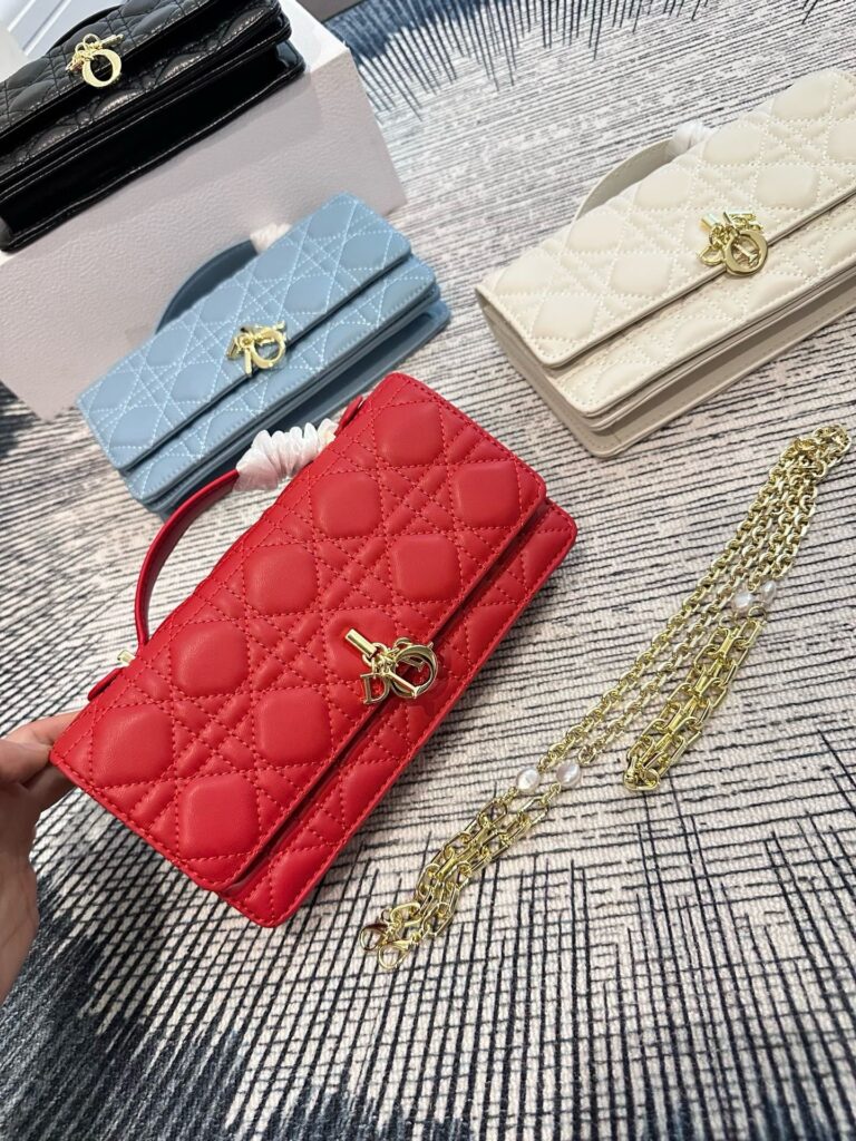 Dior Leather Clutch editorial product context 3