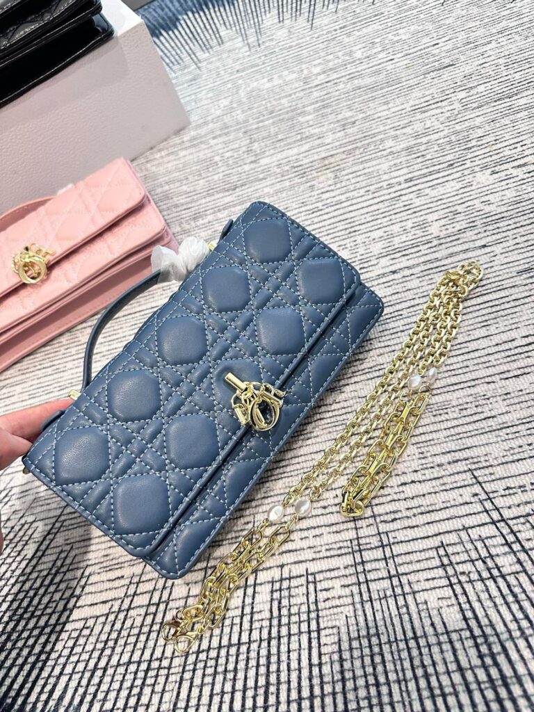 Dior Leather Clutch editorial product context 2