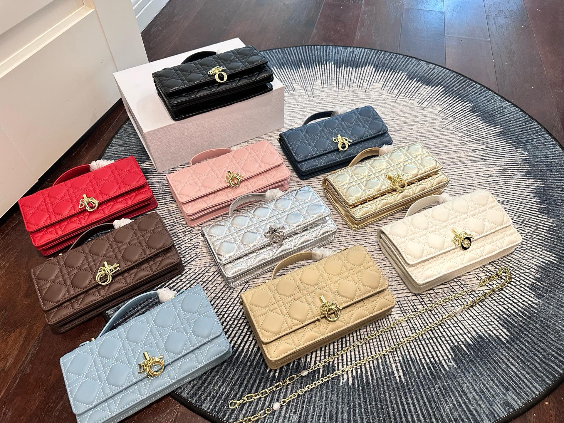Dior Leather Clutch