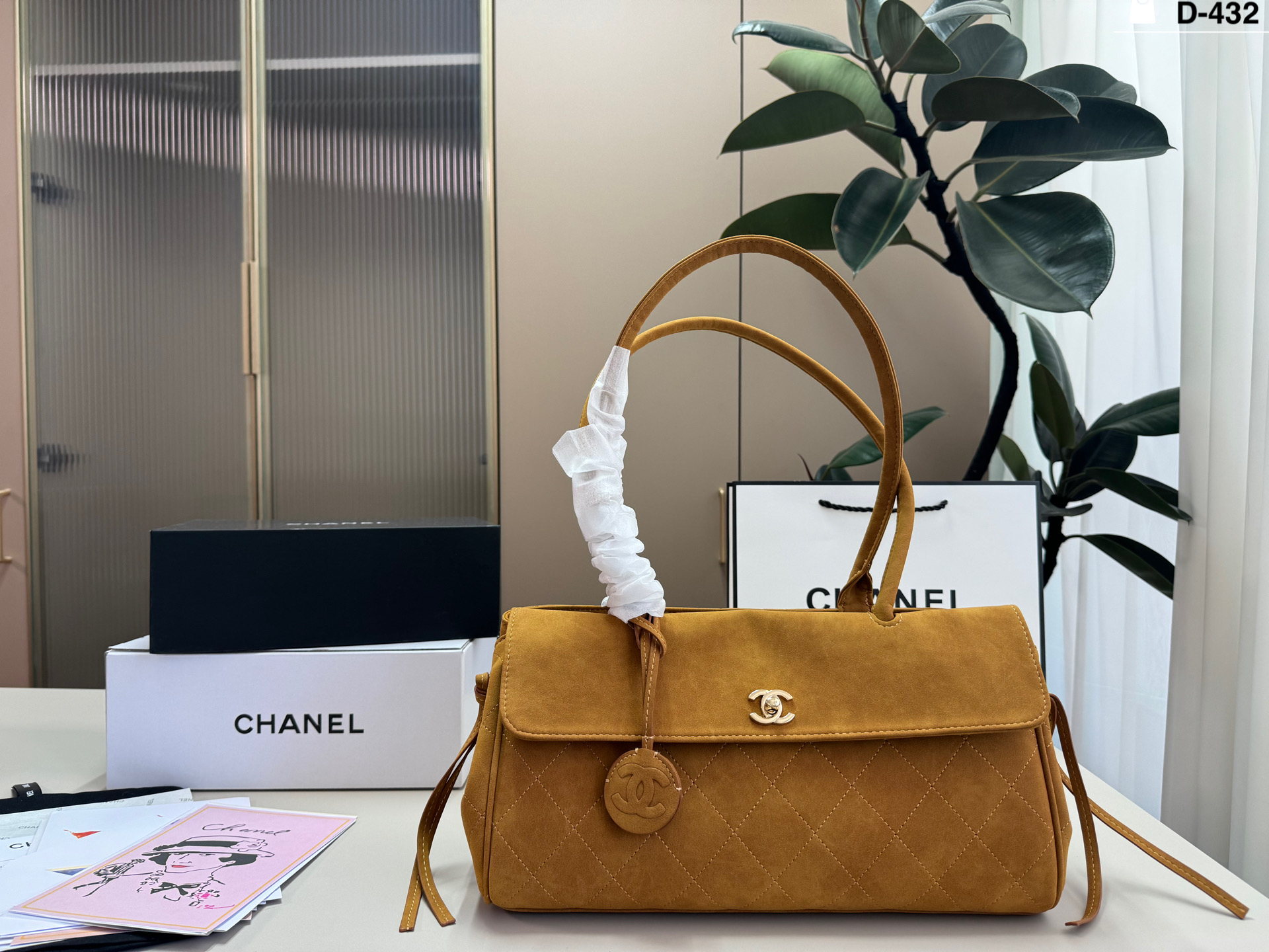 Chanel Gold Shoulder Bag