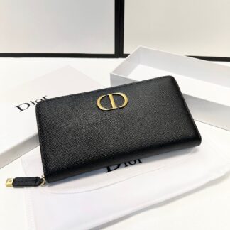 Dior Black Leather Clutch
