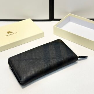 Burberry Brown Leather Clutch