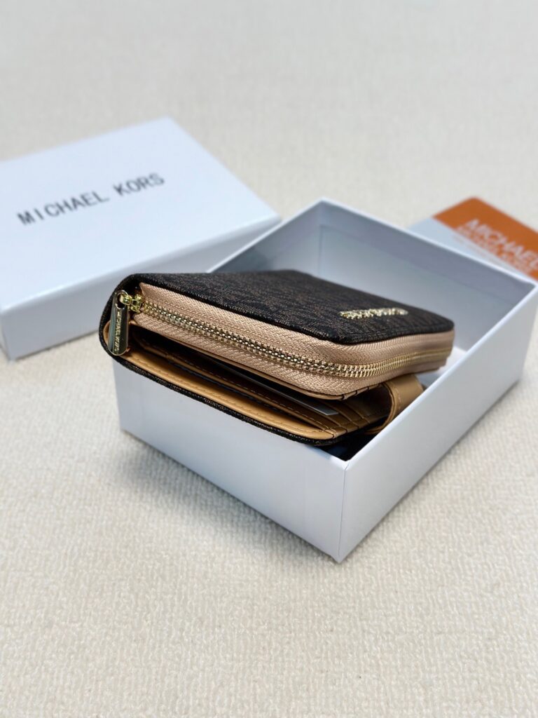 Michael Kors Brown Card Holder editorial product context 3