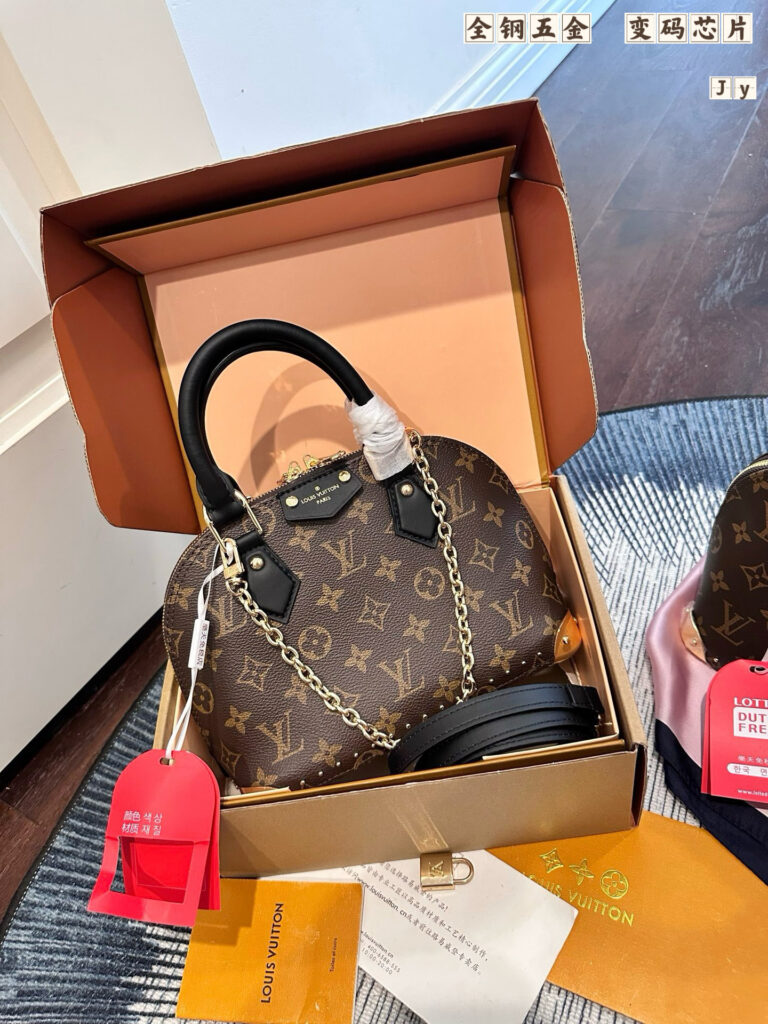 Louis Vuitton Gold Leather Bag editorial product context 1