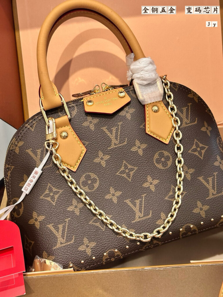 Louis Vuitton Gold Leather Bag editorial product context 3
