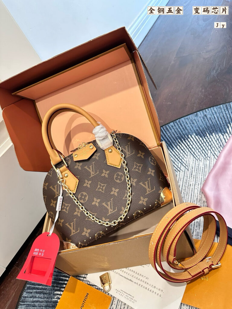 Louis Vuitton Gold Leather Bag editorial product context 2