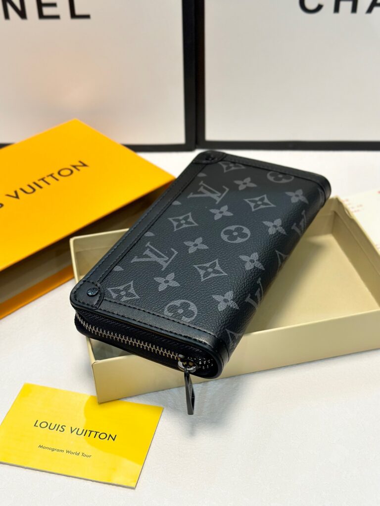 Designer Black Card Holder editorial product context 2