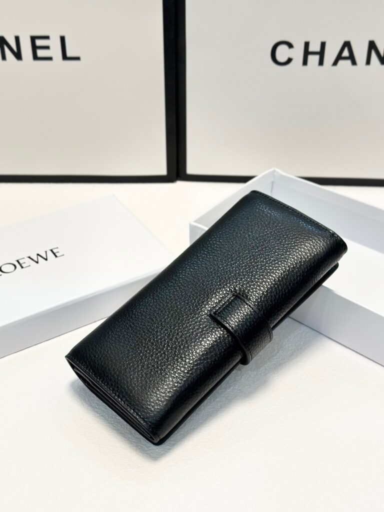 Loewe Black Wallet editorial product context 3