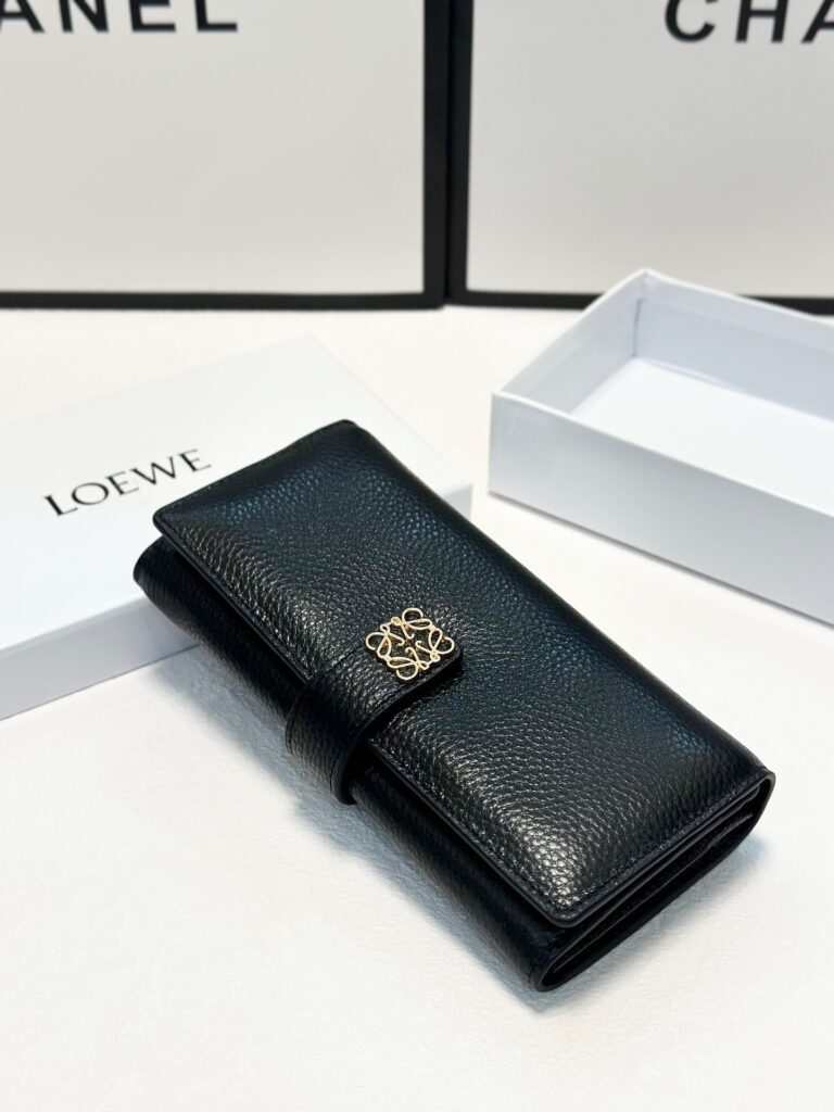 Loewe Black Wallet editorial product context 2