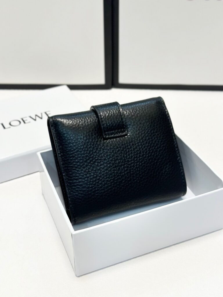 Loewe Black Wallet editorial product context 2