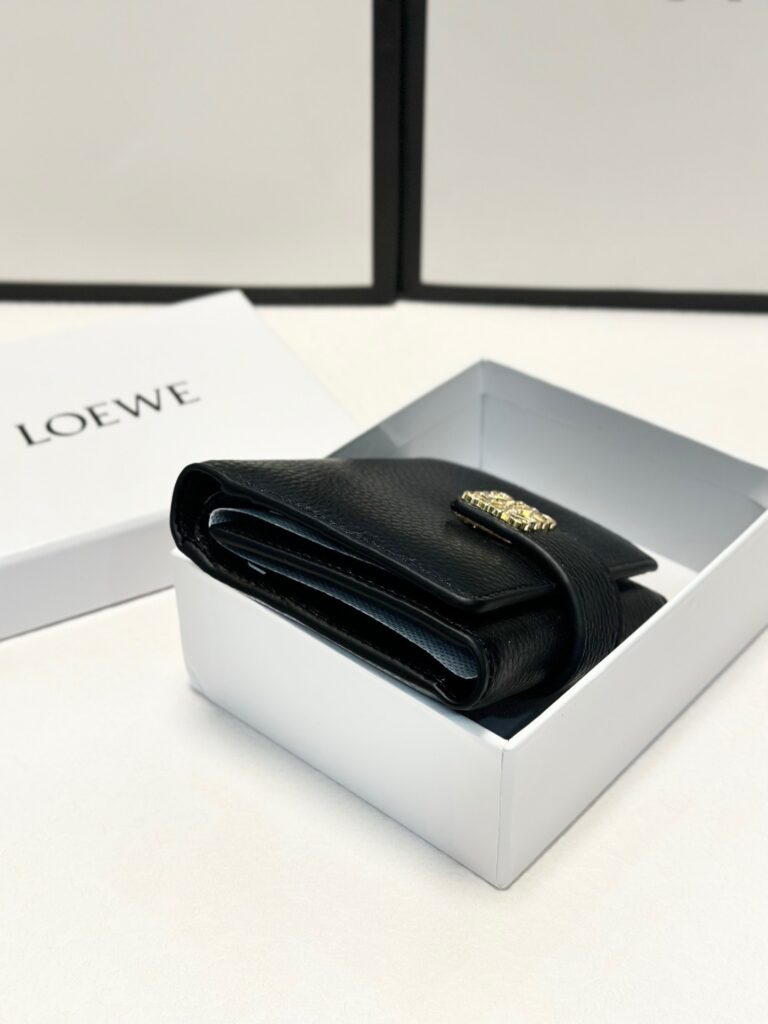 Loewe Black Wallet editorial product context 3