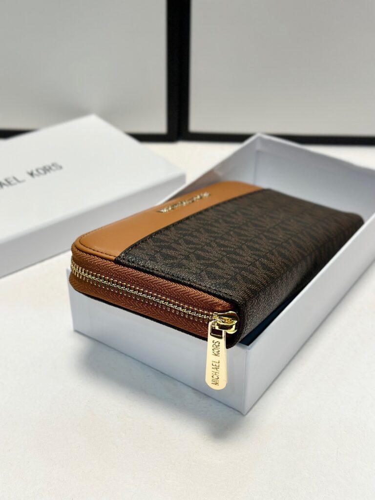 Michael Kors Brown Wallet editorial product context 3