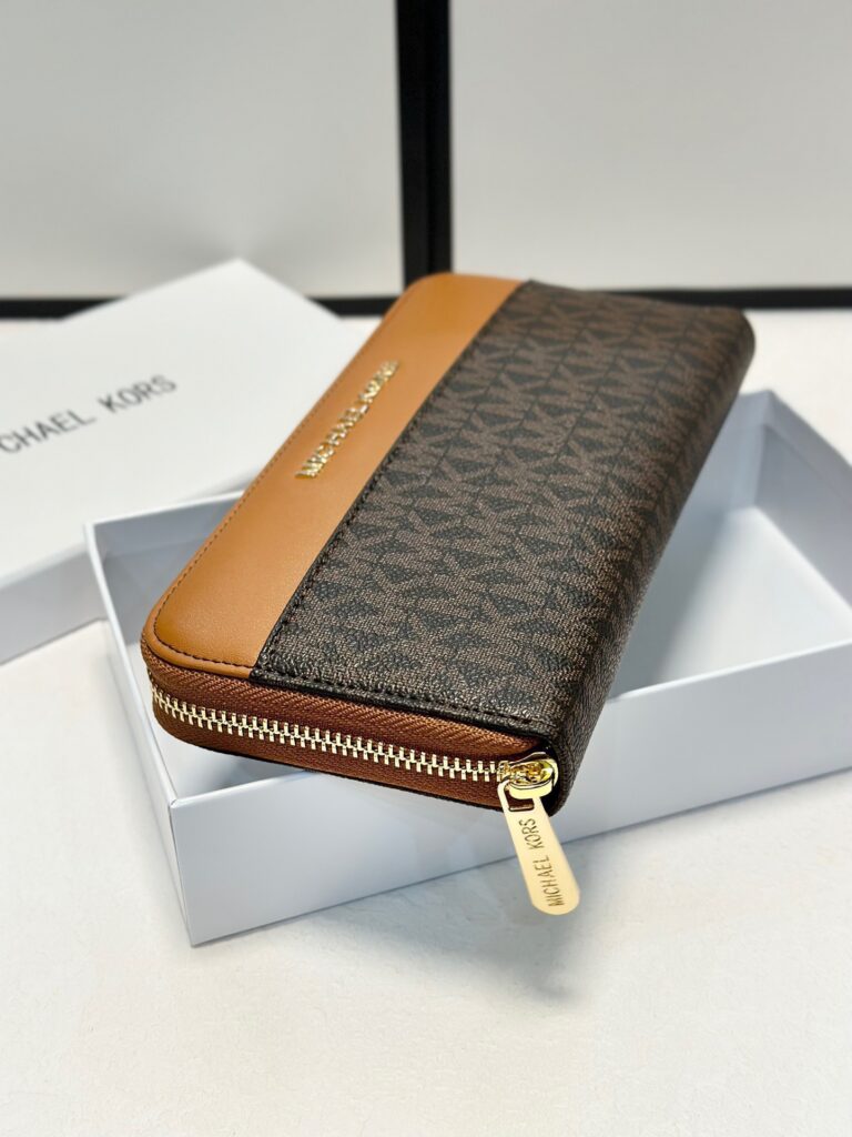 Michael Kors Brown Wallet editorial product context 2
