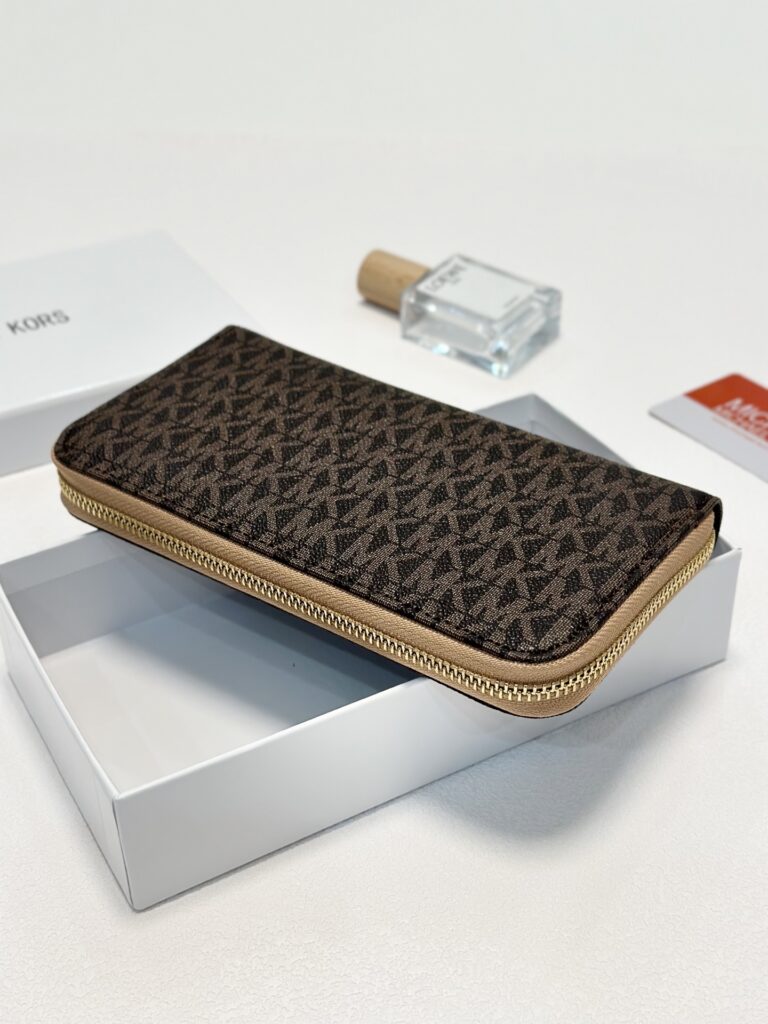 Michael Kors Brown Wallet editorial product context 3
