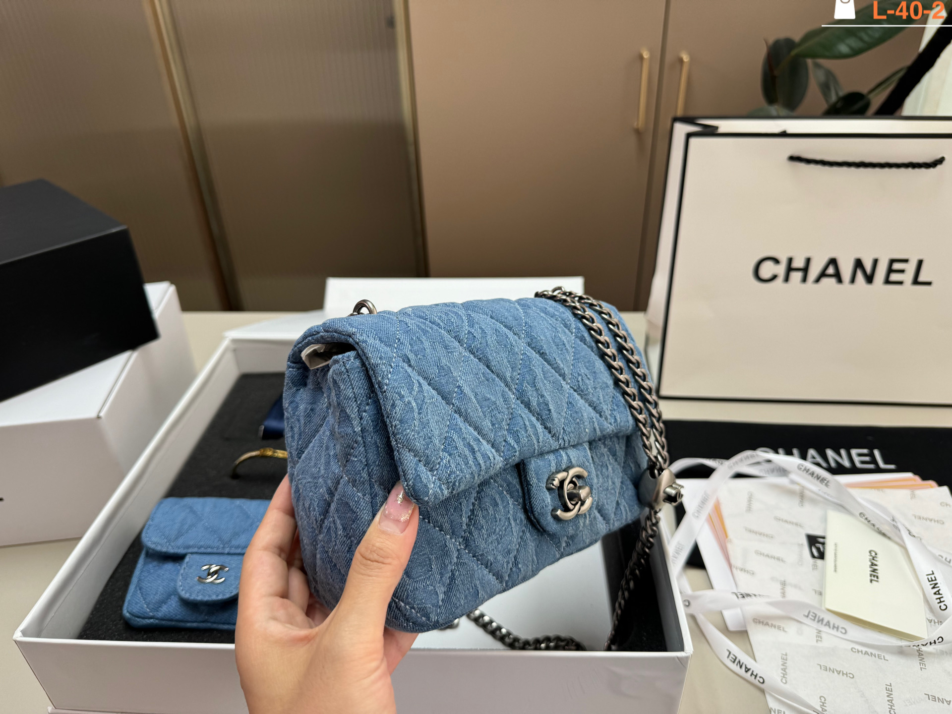Chanel Gold Wallet - Image 3