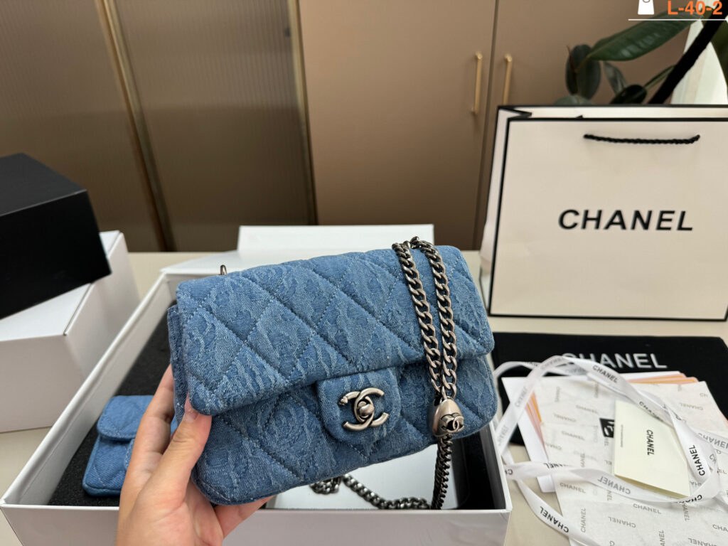 Chanel Gold Wallet editorial product context 2