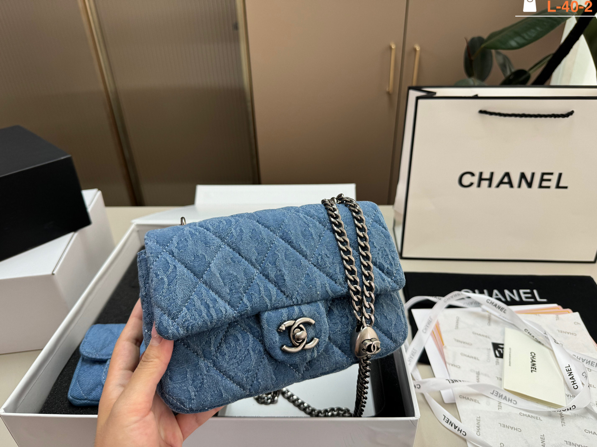 Chanel Gold Wallet - Image 2