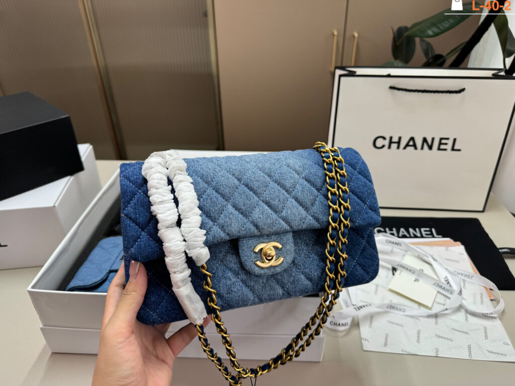 Chanel Gold Wallet editorial product context 2