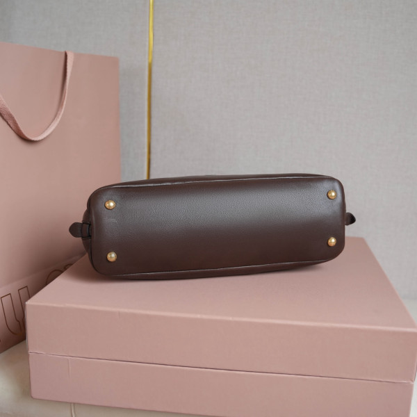 Miu Miu Aventure Nappa Leather Top-Handle Bag
