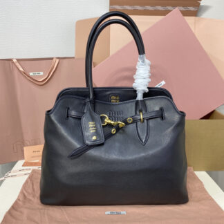 Miu Miu Aventure Nappa Leather Bag