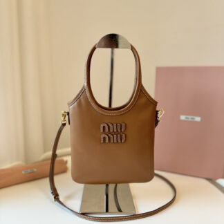 Miu Miu Ivy Leather Handbag Mini